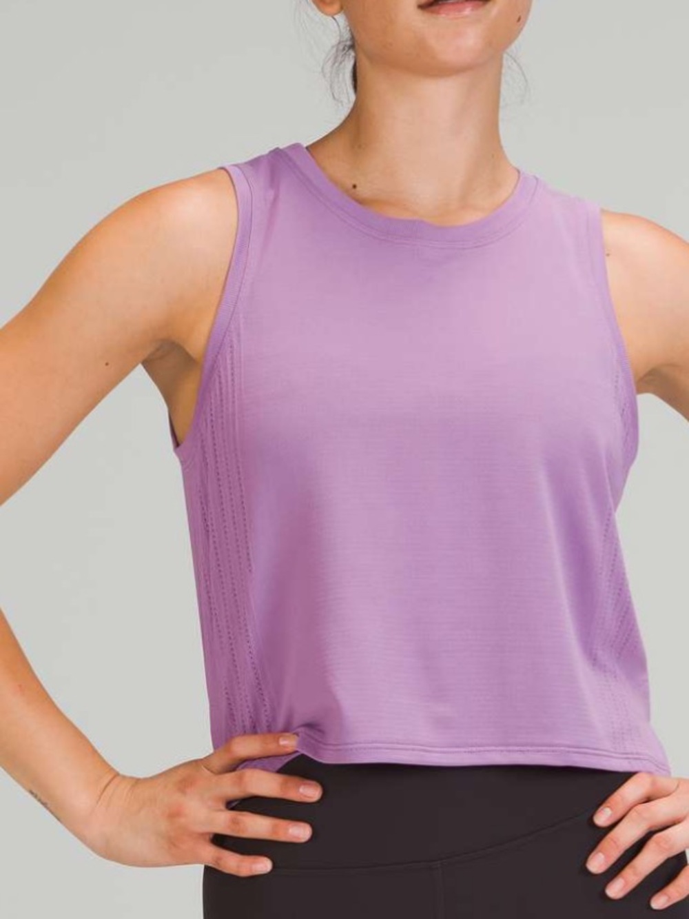 Lululemon Train to Be Tank Top
Wisteria Purple / Wisteria Purple